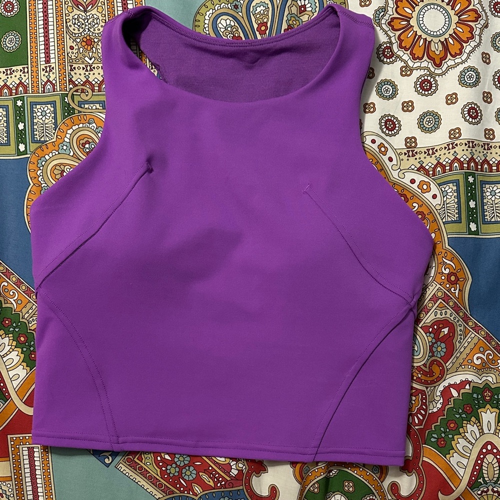 Lululemon Purple Wunder Train Racerback tank
Color is moonlight magenta
